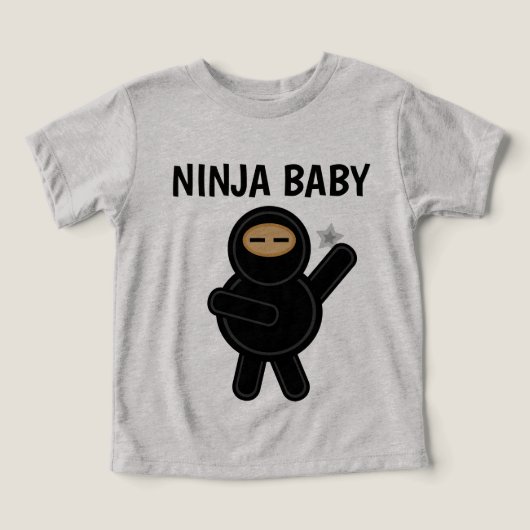 T-shirts NINJA BABY (Design Recto)