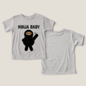 T-shirts NINJA BABY (Design Recto & Verso)