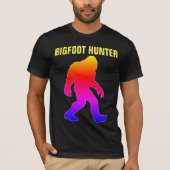 T-shirts noirs BIGFOOT HUNTER (Devant)