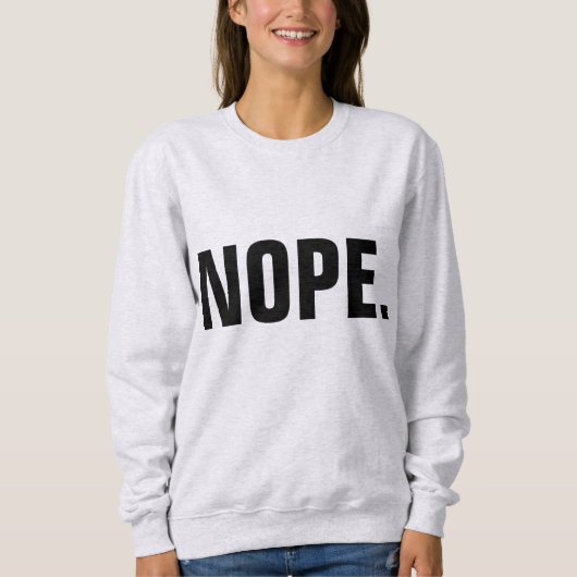 T-shirts NOPE, Drôle (Devant)