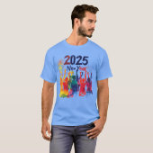 T-Shirts Nouvel An 2025 (Voorkant volledig)