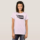 T-shirts Oklahoma Maison Loin de l'État (Devant entier)
