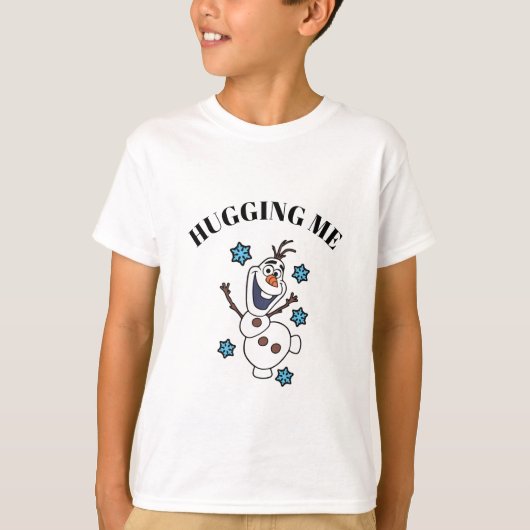 T-Shirts Olaf Dessin Disney Frozen Style (Devant)