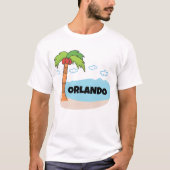 T-shirts ORLANDO FLORIDA (Devant)