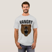 T-Shirts OURS GRIZZLI FÂCHÉ (Devant entier)