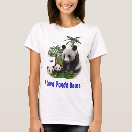 T-shirts ours panda (Devant)