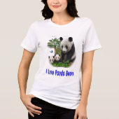 T-shirts ours panda (Recto)
