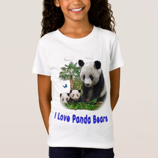 T-shirts ours panda (Devant)