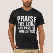 T-shirts PATRIOT 2E AMMENDMENT GUN (Devant)