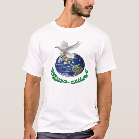T-shirts Peace on Earth (Devant)