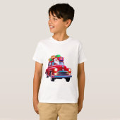 T-shirts père Noël pour enfants (Devant entier)