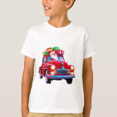 T-shirts père Noël pour enfants (Devant)