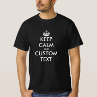 T-shirts personnalisées Keep Calm Meme