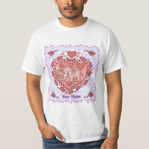 T-shirts personnalisés Baby Elephant Love