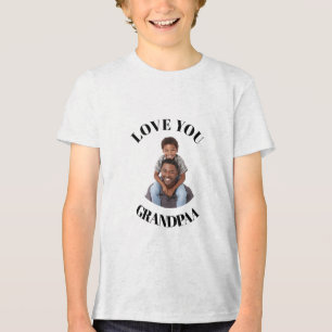 T-Shirts Personnalisés Cadeau Photo Grand-Père