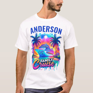 T-shirts personnalisés pour les voyages de croisiè