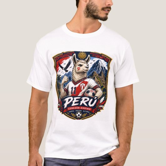 T-shirts Peru (Voorkant)