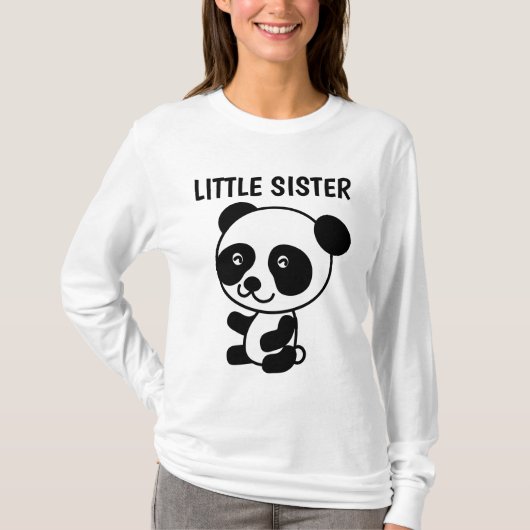 T-shirts PETITE SOEUR Panda Bear (Devant)