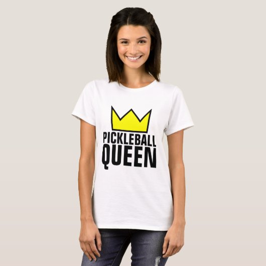 T-shirts PICKLEBALL QUEEN (Devant entier)