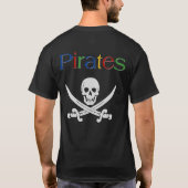 T-shirts pirates (Dos)