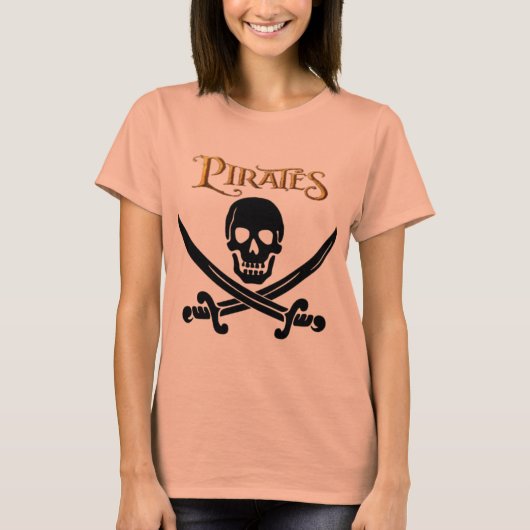 T-shirts pirates (Devant)