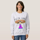 T-shirts PIZZA GIRL (Devant entier)