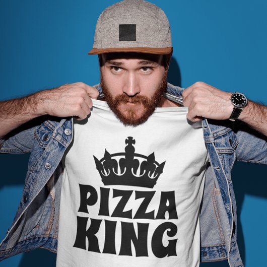 T-shirts PIZZA KING DAD