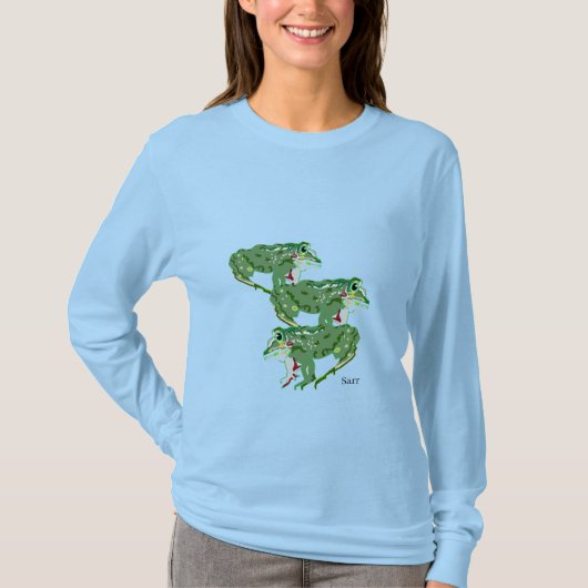 T-Shirts : Playing Leap Frog's (Voorkant)