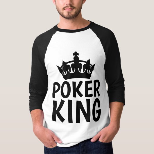 T-shirts POKER KING (Devant)