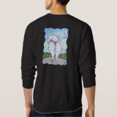 T-shirts Poméraniens blancs (Dos)