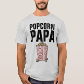 T-shirts POPCORN PAPA PAPA (Devant)