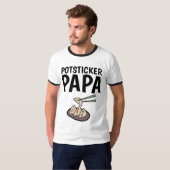 T-shirts POTSTICKER PAPA POT STICKER (Devant entier)
