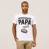 T-shirts POTSTICKER PAPA POT STICKER (Devant entier)