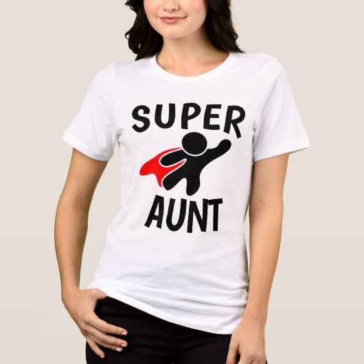 T-shirts pour AUNT, SUPER AUNT (Recto)