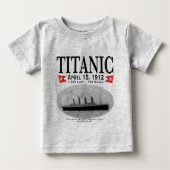 T-shirts pour bébé de Titanic Ghost Ship (Devant)