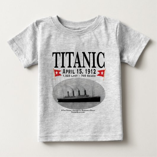 T-shirts pour bébé de Titanic Ghost Ship (Devant)