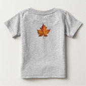 T-shirts pour bébé Souvenir Canada - Personnalisé (Dos)