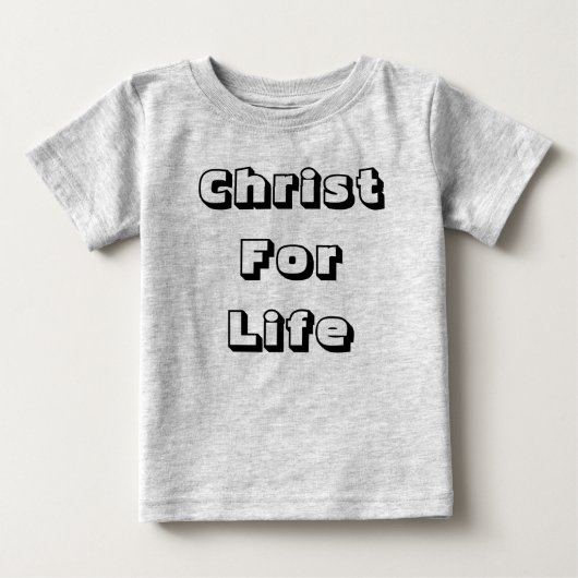 t-shirts pour bébés chrétiens (Devant)