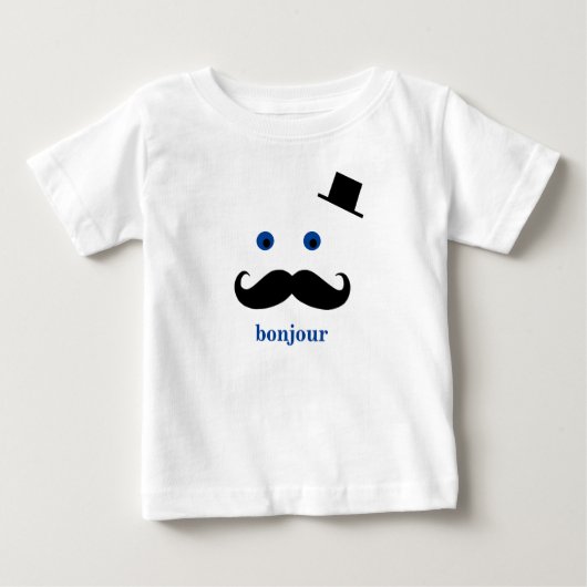 T-shirts pour bébés et enfants - Bonjour (Devant)