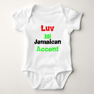 T-shirts pour bébés jamaïcains