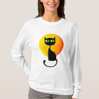 T-shirts pour chat noir Halloween GIft