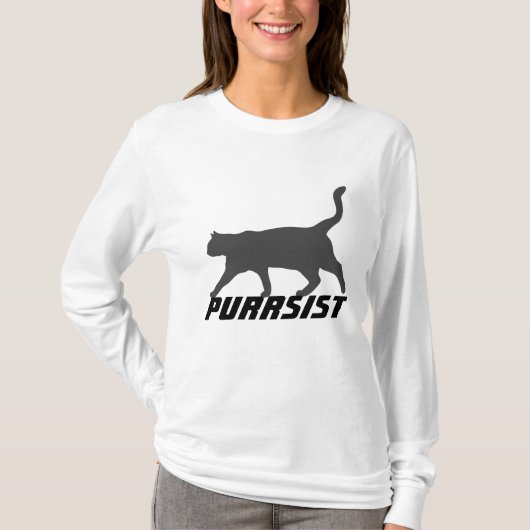 T-Shirts pour chats PURRSIST (Devant)