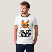 T-shirts pour DAD, CAT COOL (Devant entier)