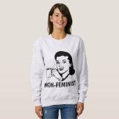 T-shirts pour dames, anti-féministes, non-féminist (Devant entier)