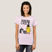 T-shirts pour dames de BIKER CHICK (Devant entier)
