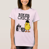 T-shirts pour dames de BIKER CHICK (Devant)