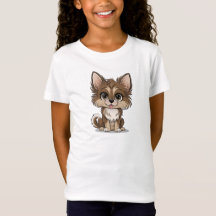 T-shirts pour enfants de chats mignons - Adorable