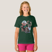 T-shirts pour enfants ELF et Reindeer (Devant entier)
