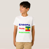 T-shirts pour enfants éthiopiens (Devant entier)