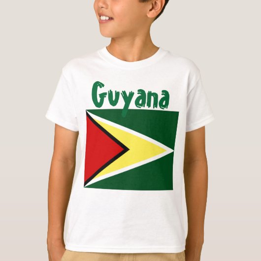 T-shirts pour enfants guyanais (Devant)